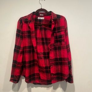 Hollister plaid flannel